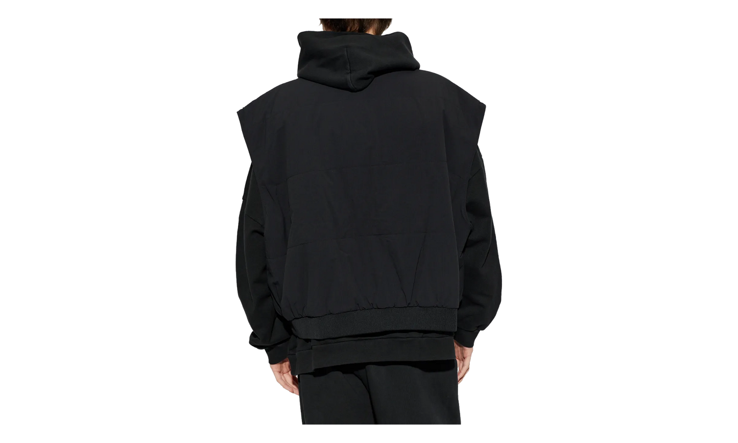 Padded Vest "Willy Chavarria - Black" KS6437