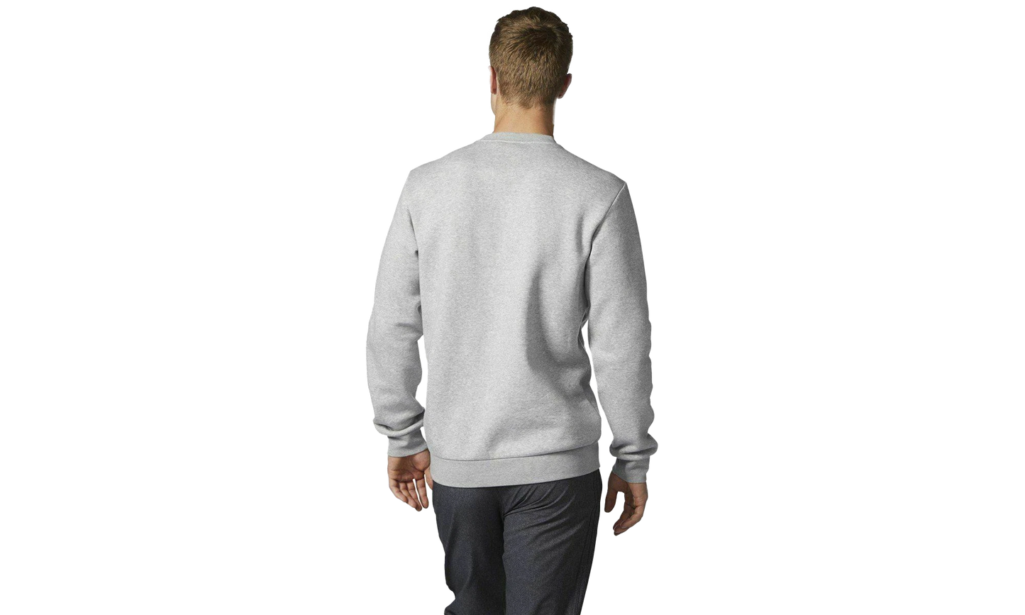 Essentials 3-Stripe Logo Cotton Sweatshirt "Medium Grey Heather" CG0857