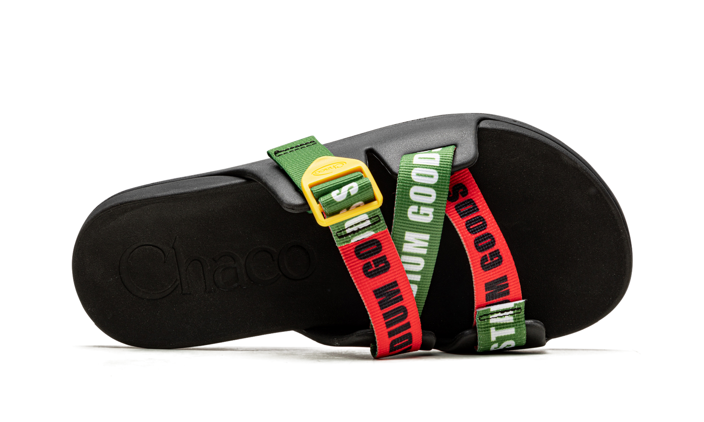 OMEN'S CHILLOS SLIDE WMNS "Stadium Goods x Chaco - Bits & Bobs V2" JCH198502