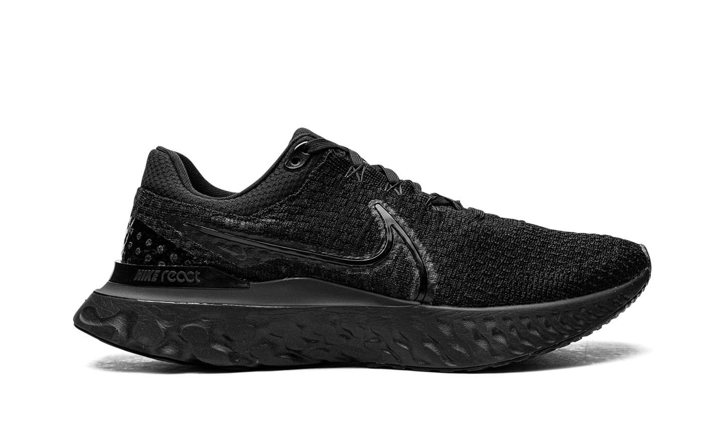 React Infinity Run Flyknit 3 "Triple Black" DH5392 005