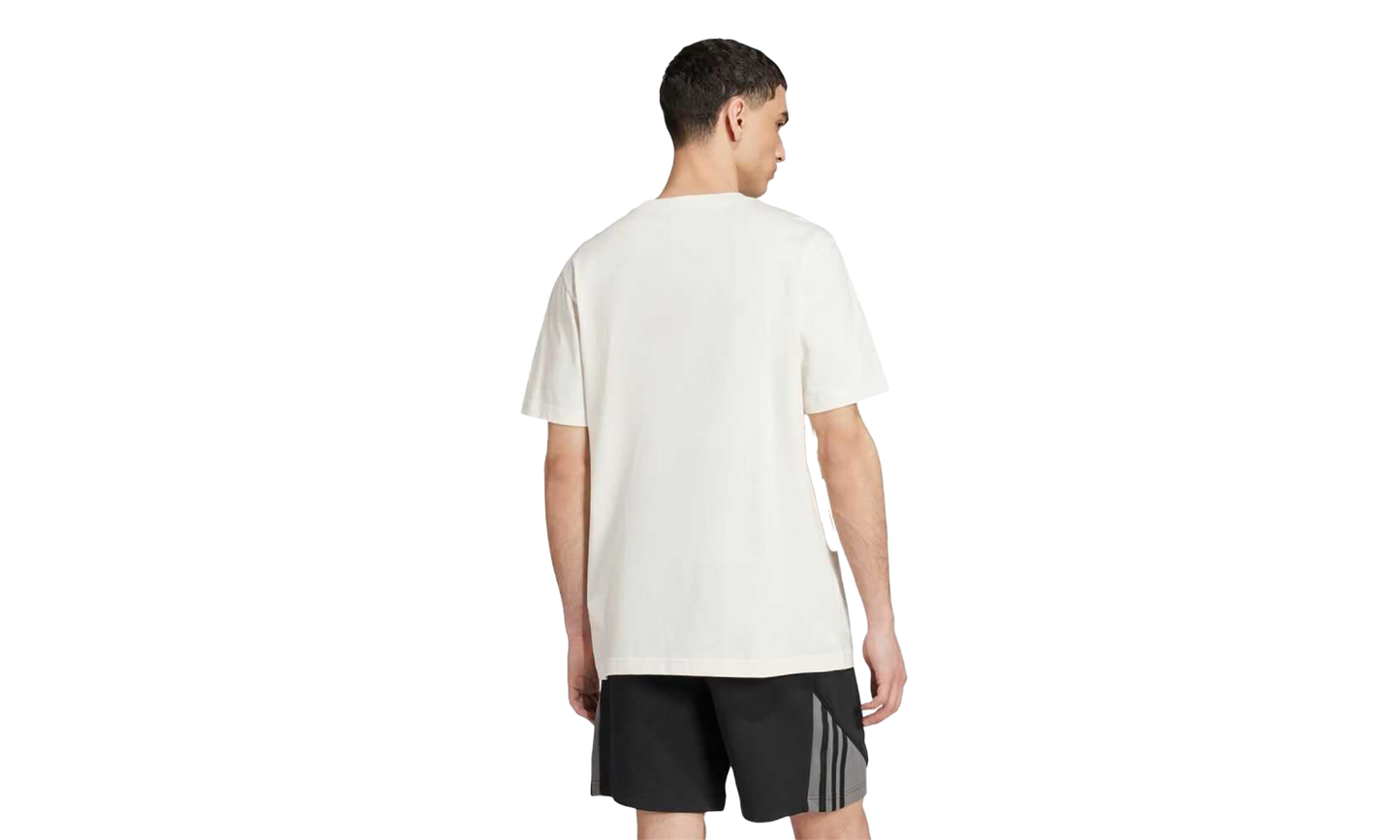 Outline Trefoil T-Shirt "Cloud White" iy4890