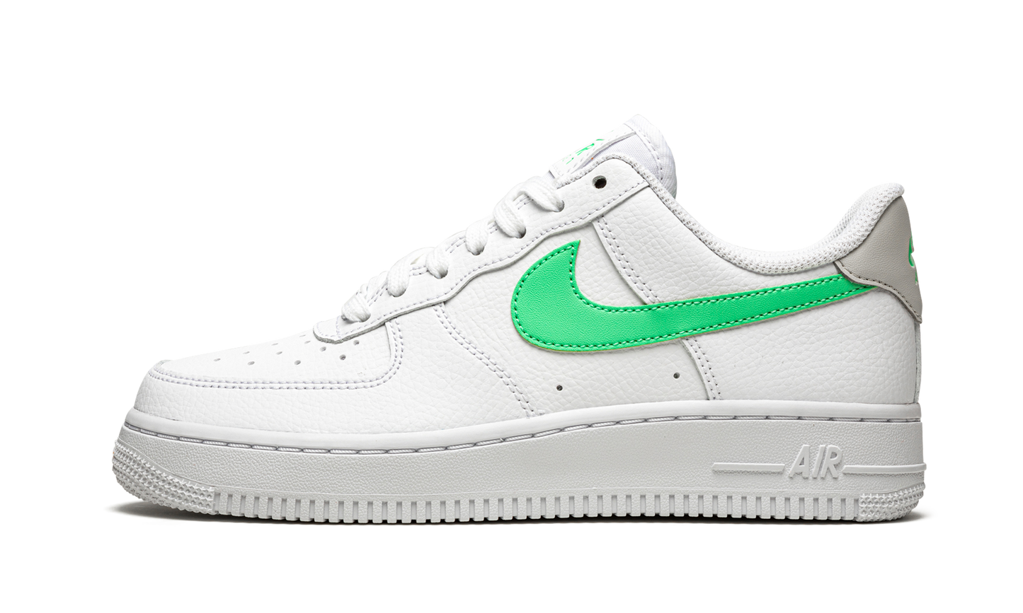 AIR FORCE 1 LO '07 MNS WMNS "White / Green Glow" 315115 164