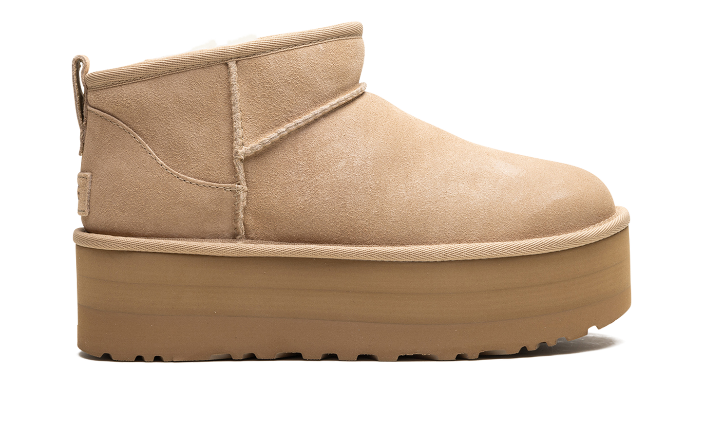 CLASSIC ULTRA MINI PLATFORM WMNS "Sand" 1135092 SAN