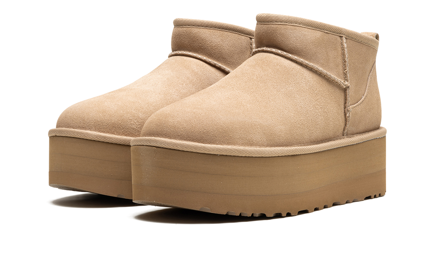 CLASSIC ULTRA MINI PLATFORM WMNS "Sand" 1135092 SAN