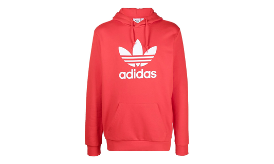Trefoil Hoodie "Red / White" H06668