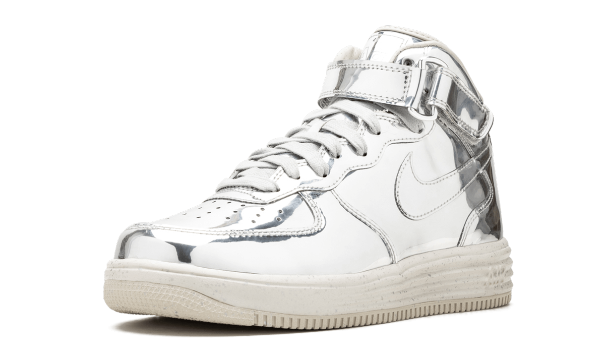 Lunar Force 1 Mid SP "Liquid Silver"