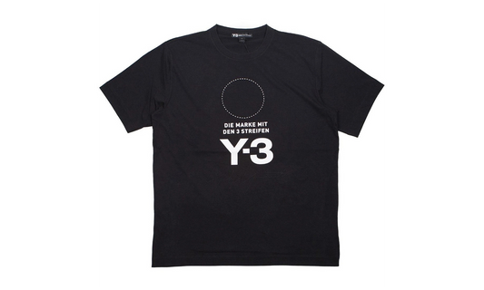 Y-3 Stacked Short Sleeve Tee "Black" DP0477